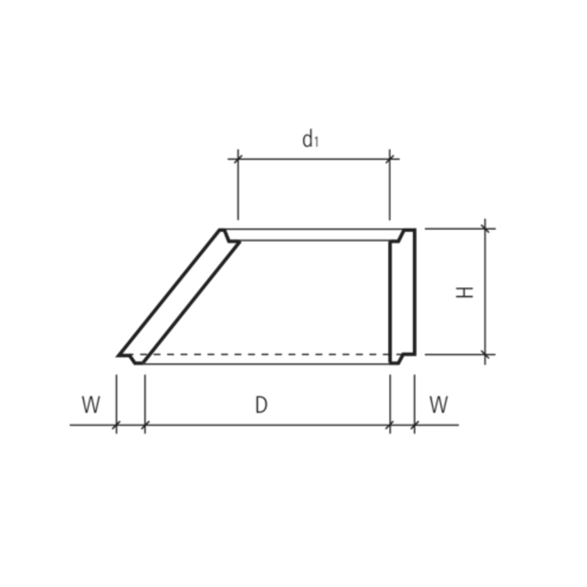 Konen exzentrisch D bis 125 cm