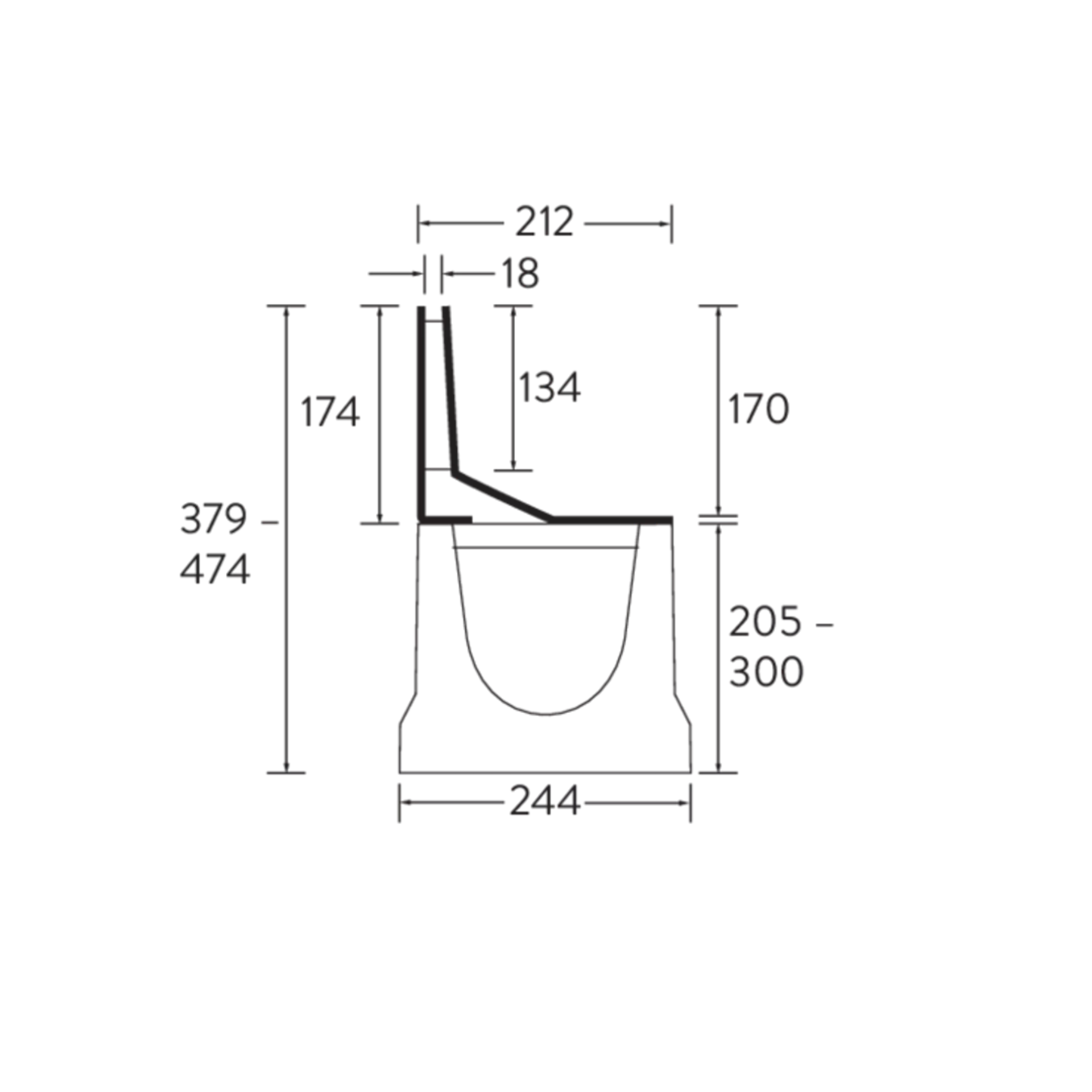 BIRCO Rinnen, Schlitz- und Spülkastenaufsätze 4 mm NW 150