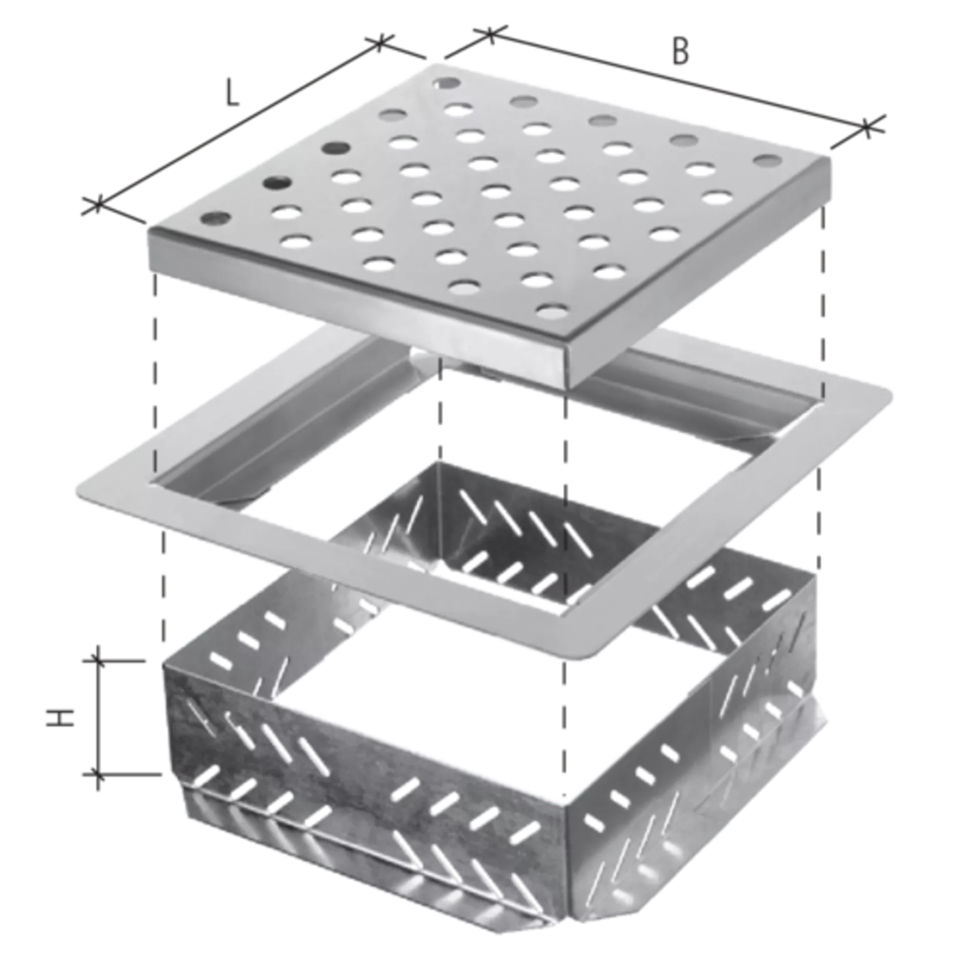 TERRAZZA Ablaufschächte