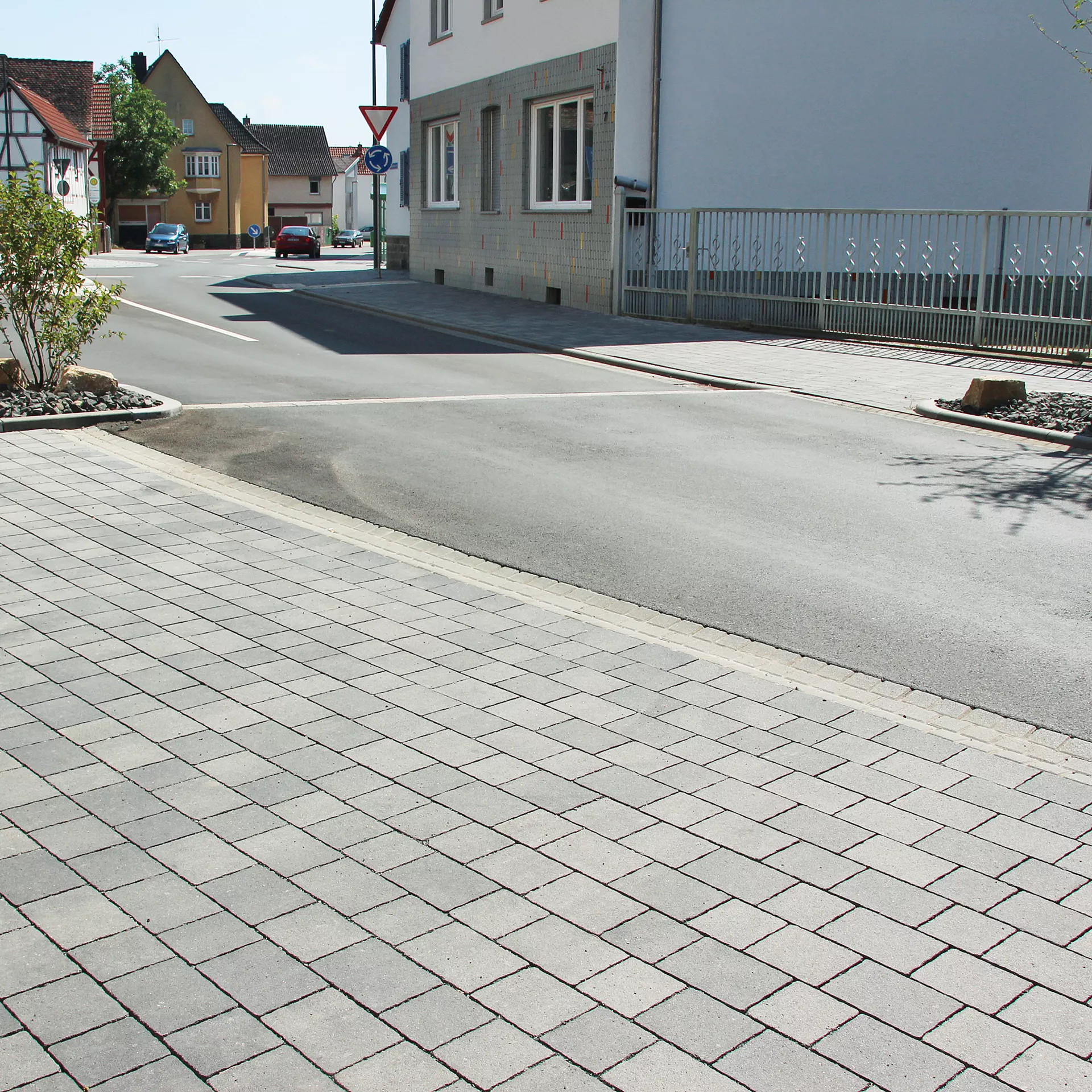 Cunette de pavé