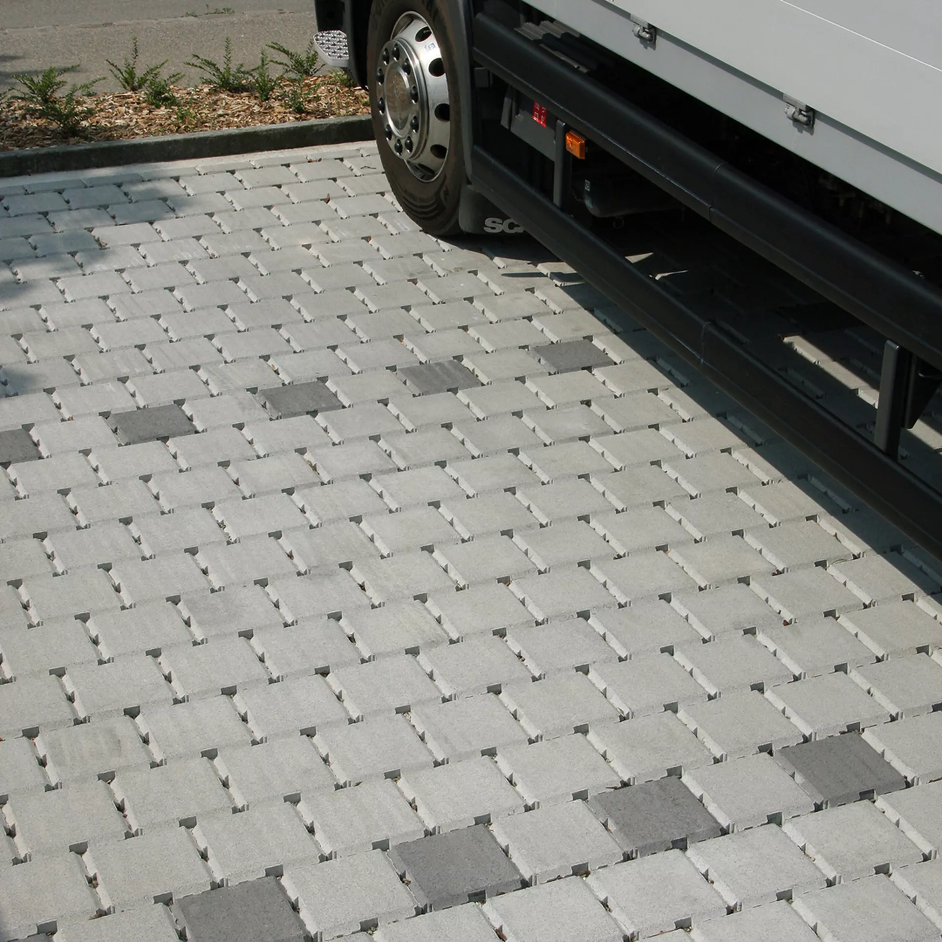 VS 5<sup>®</sup> Schwerlastökosteine mit 5-facher Verschiebe sicherung