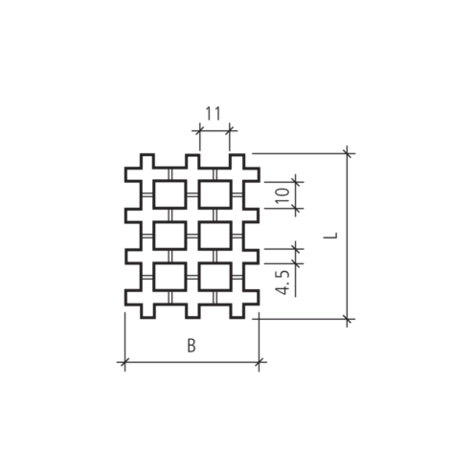 QUADRO Rasengittersteine