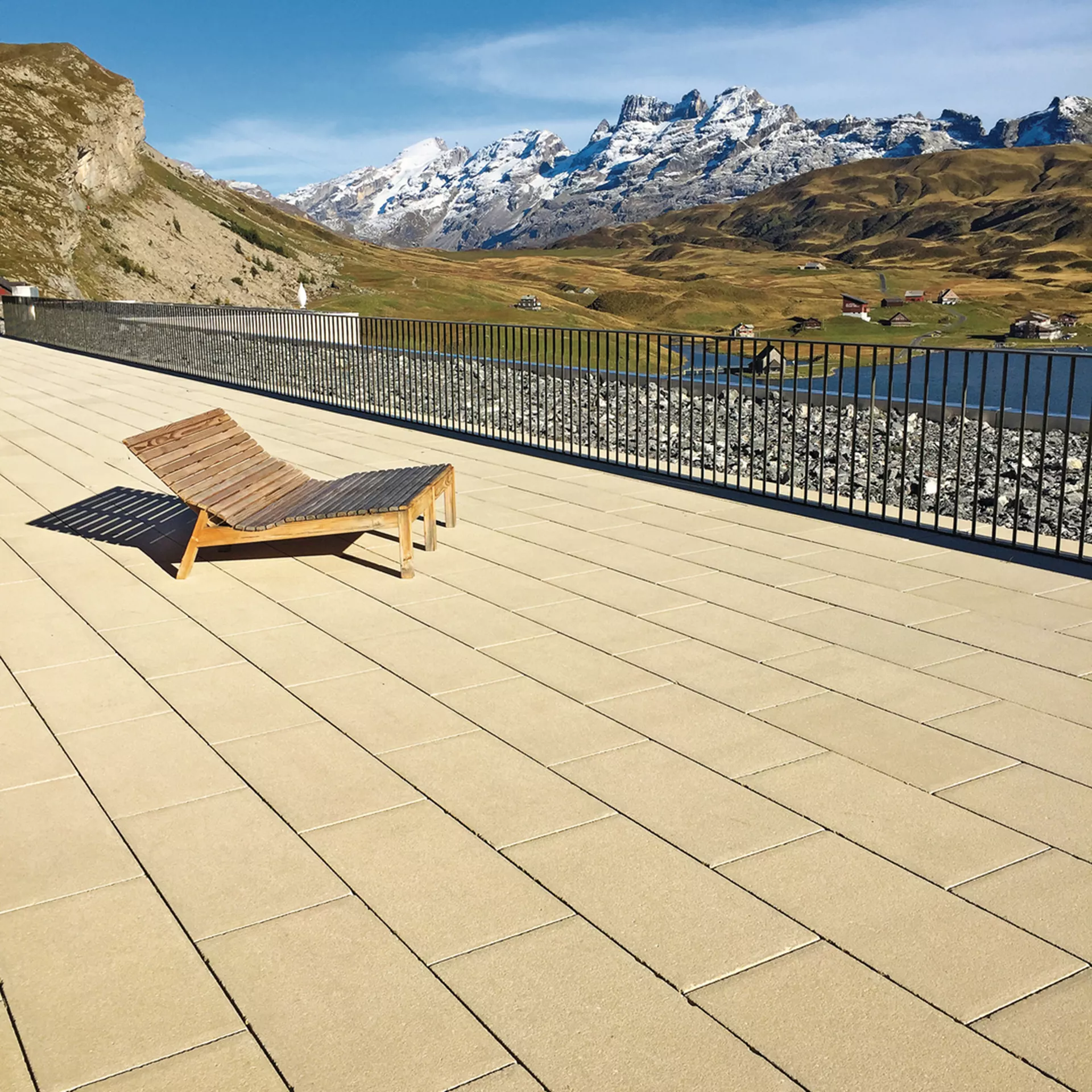 FINALGO Vakuum Gehwegplatten gefast