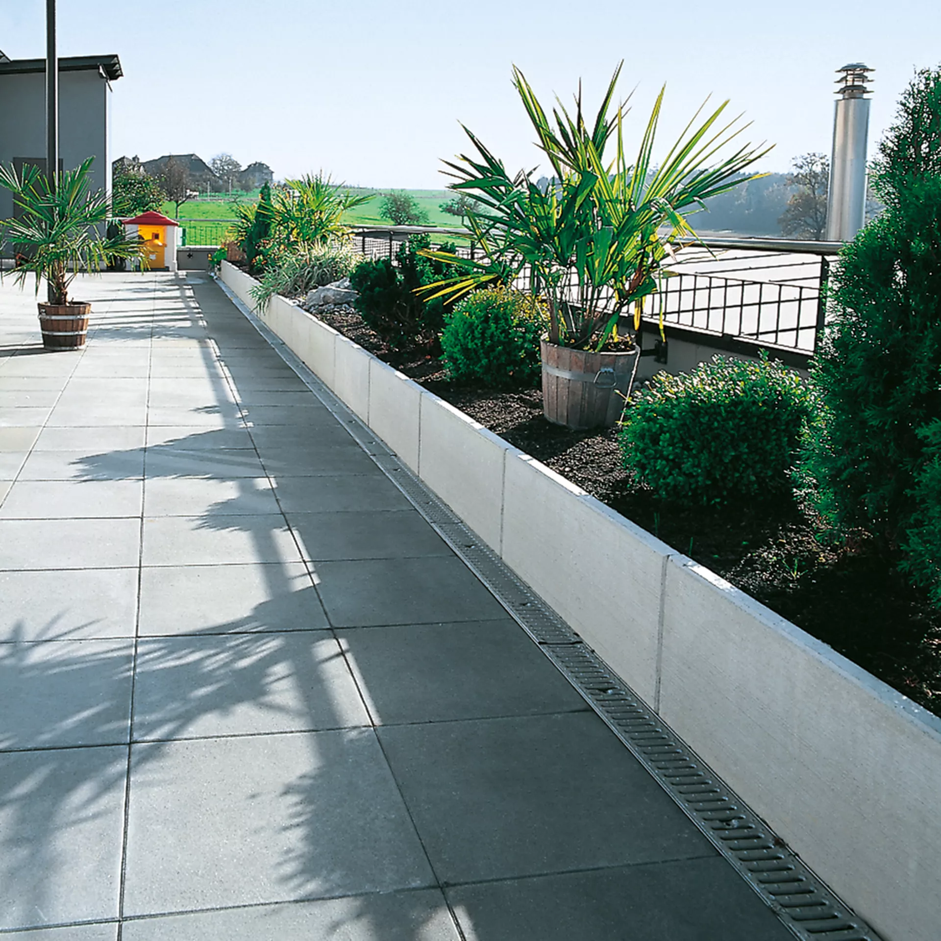 WIPASO Winkelplatten mit Besenstrich