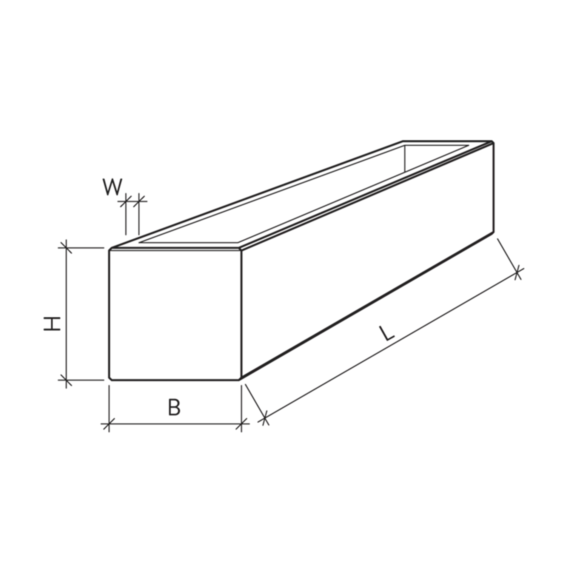 PARCO<sup>®</sup> Pflanzentröge glatt