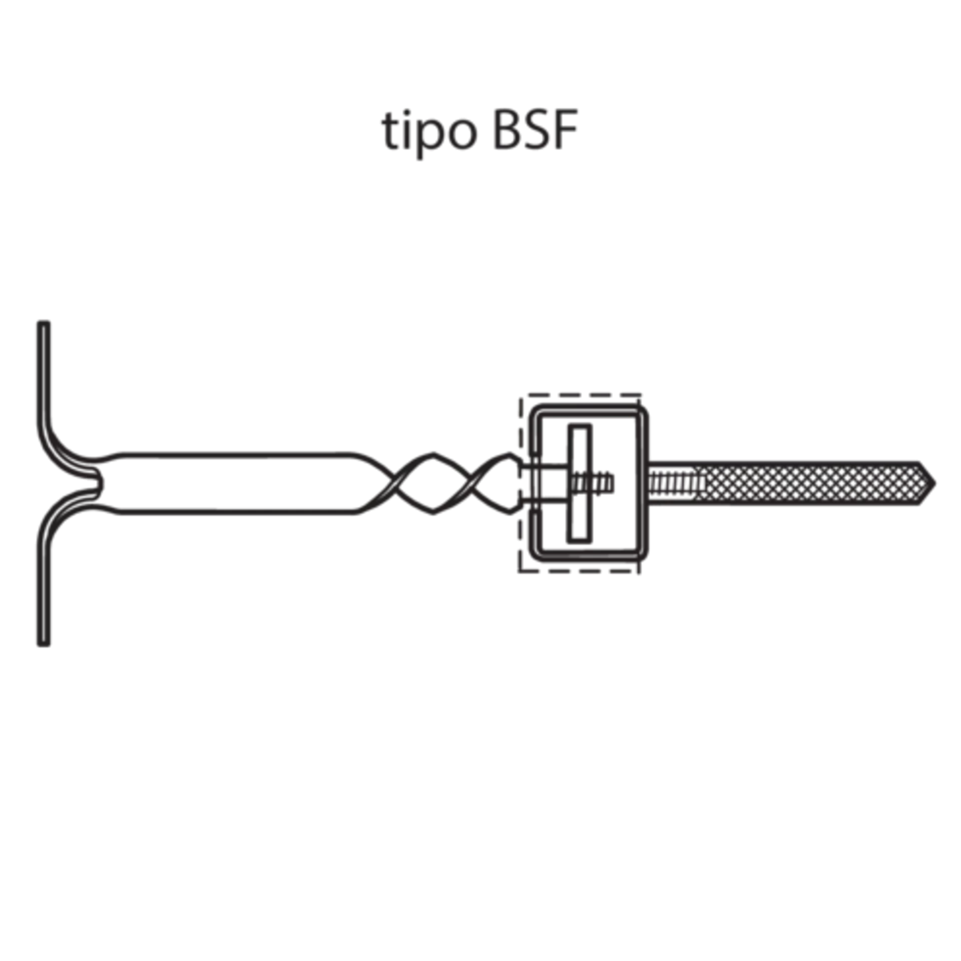 Schalldämm-Spiralanker