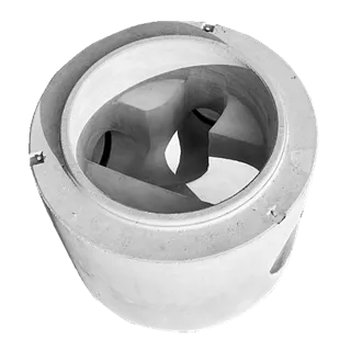 Fond de chambre spécial CENTUB® coulée