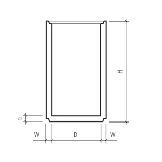 Betonrohre mit Boden D 30 bis 125 cm unbewehrt