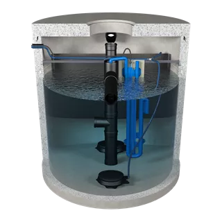 friwa®-klaro ONE Kleinkläranlage SBR