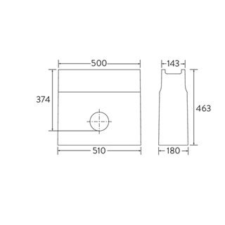 BIRCO Rinnen, Schlitz- und Spülkastenaufsätze 1.5 mm NW 100