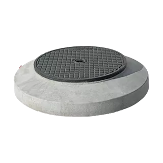 NIVO höhenverstellbare Gussdeckel und Strassenroste mit Beto nrahmen