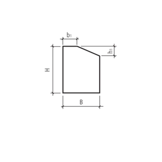 Einfahrtsrandsteine ohne Vorsatz