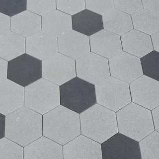 OMEGA<sup>®</sup> Sechseckpflastersteine fein gefast glatt