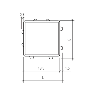 CLASSIC<sup>®</sup> SPLITT Ökosteine gefast