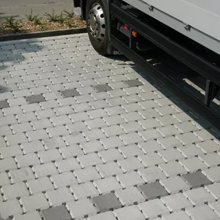 VS 5® Schwerlastökosteine mit 5-facher Verschiebe sicherung