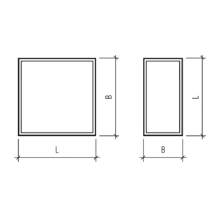 FINALGO Vakuum Gehwegplatten gefast