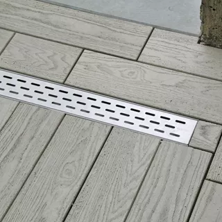 Dalles de jardin TERRA NOVA avec structure bois