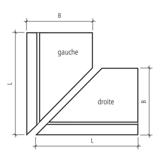 EXACTA<sup>®</sup> Winkelplatten Eckstücke gestrahlt