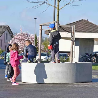 ARBOSO<sup>®</sup> Sitzbankelemente rund