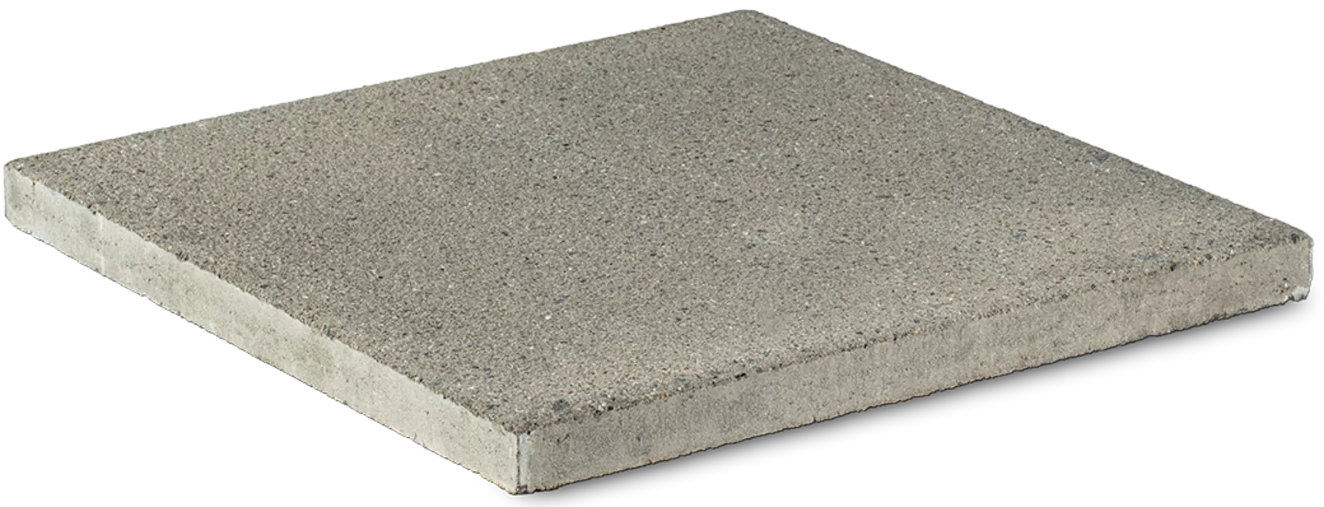 FINALGO Vakuum Gehwegplatte grau gestrahlt gefast L 50 cm B 50 cm H 4 cm
