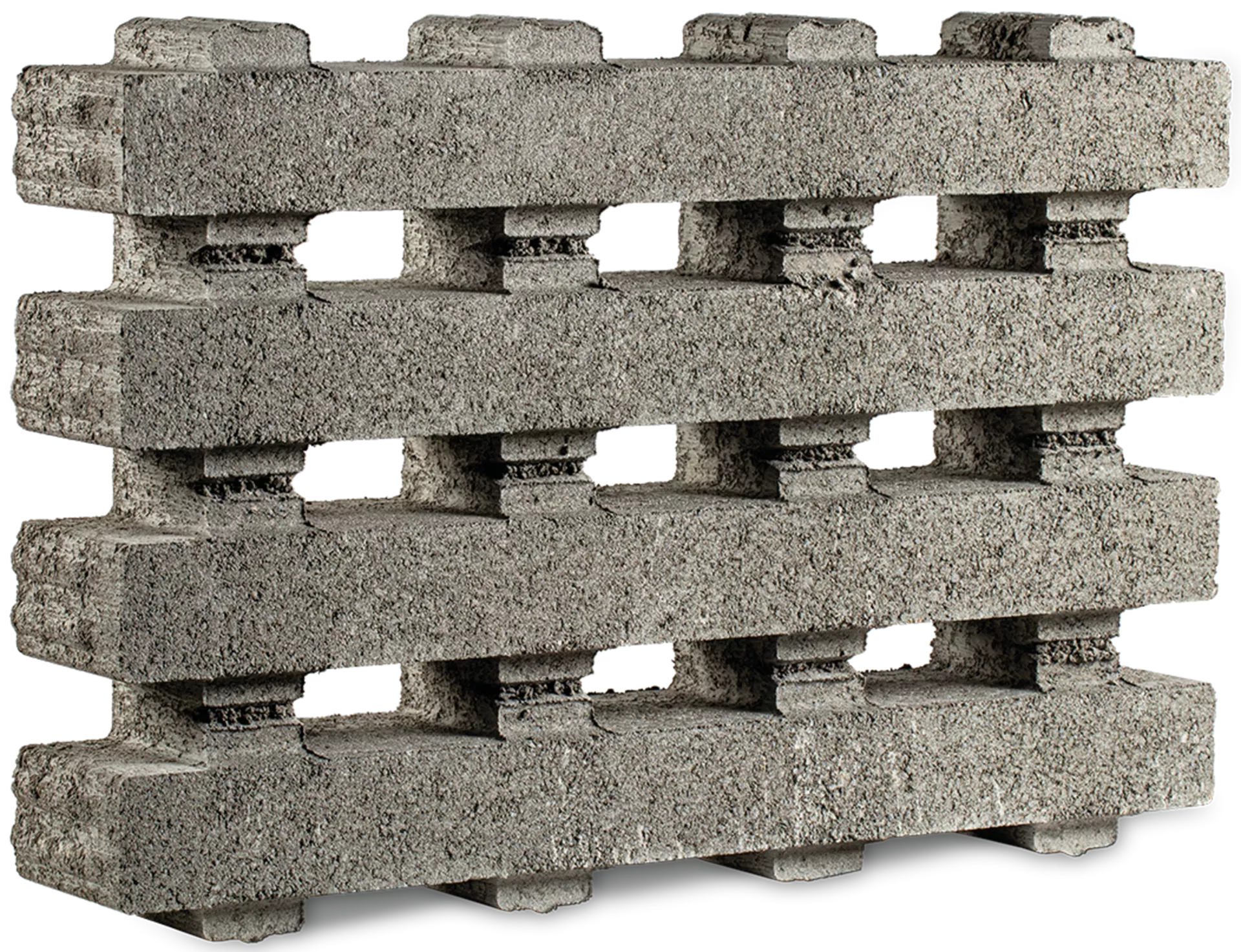 RAINA Rasenliner mit Verschiebesicherung grau glatt L 60 cm B 40 cm H 10 cm