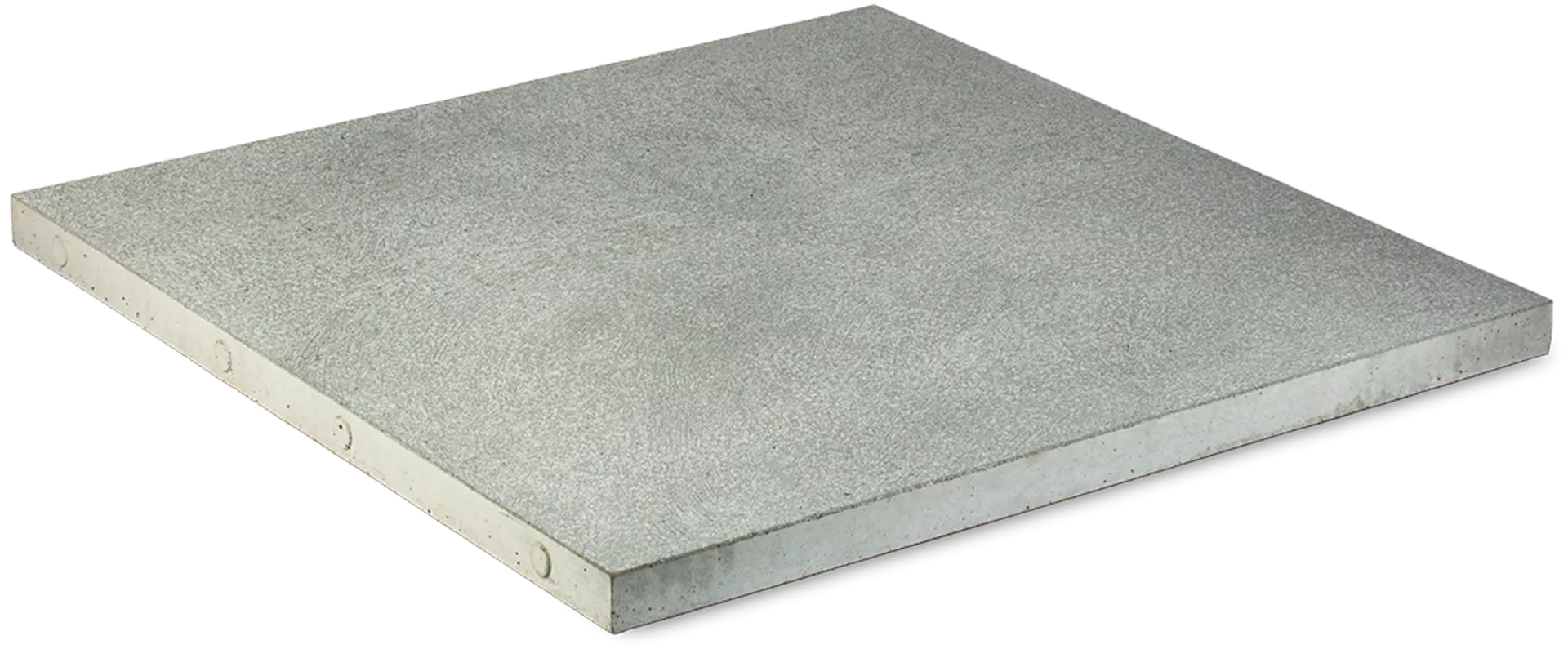 FORMAT Gehwegplatte mit Nocken grau abgerieben vollkantig mit Distanznocken 2 mm L 100 cm B 100 cm H 5 cm