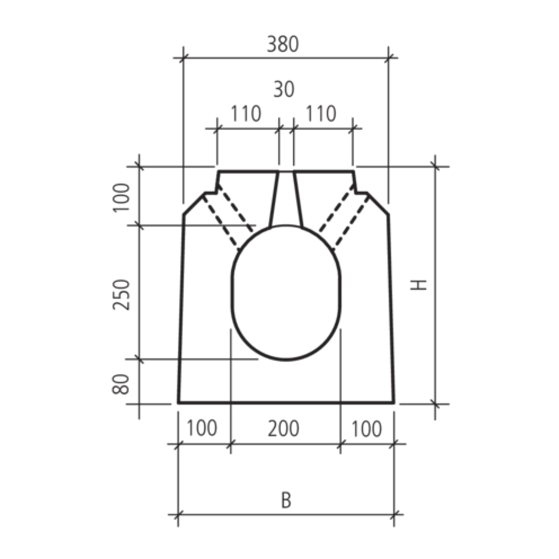 SECURRO<sup>®</sup> Schlitzrinne für Drainasphaltbelag