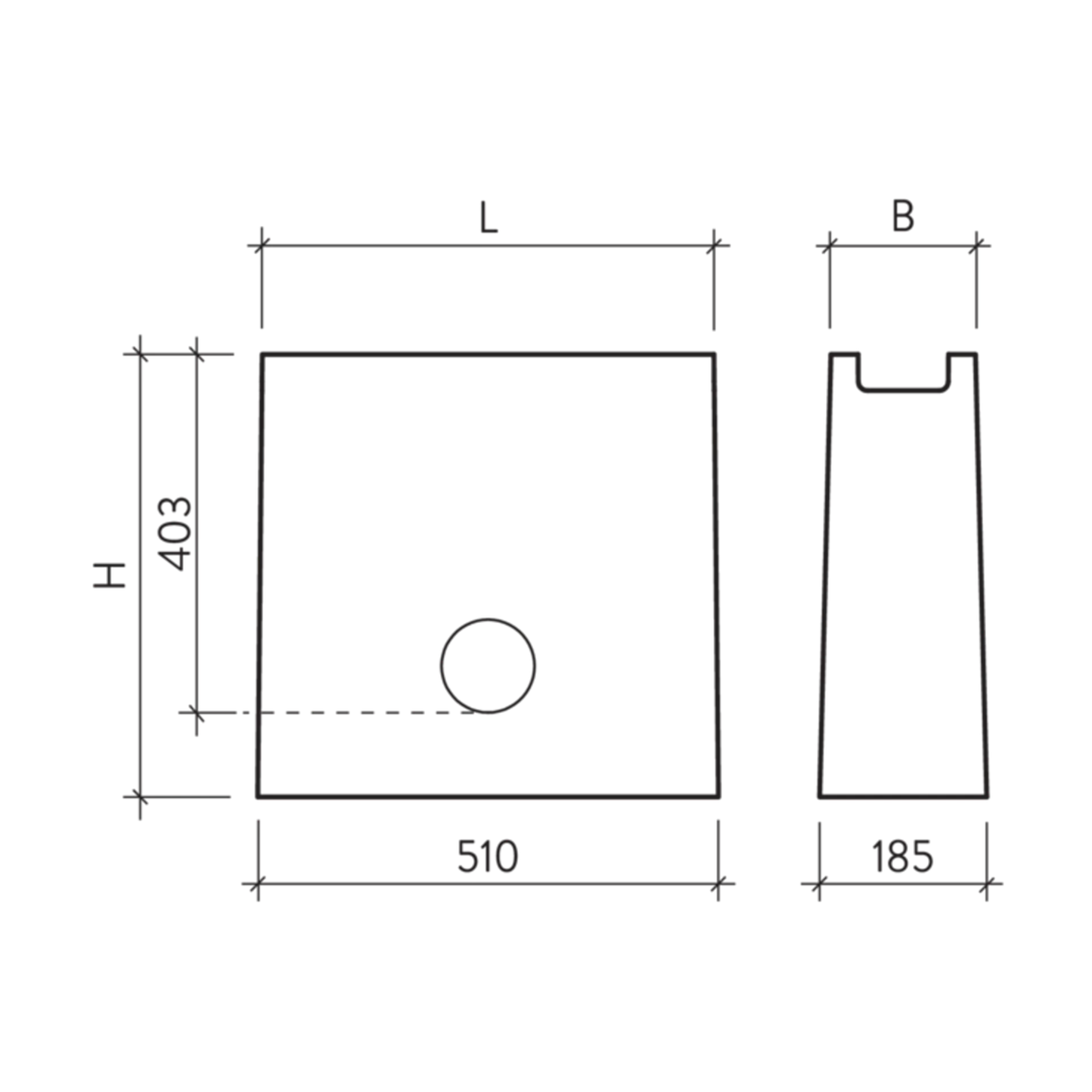 BIRCOplus Rinnen NW 100 Liniensinkkästen