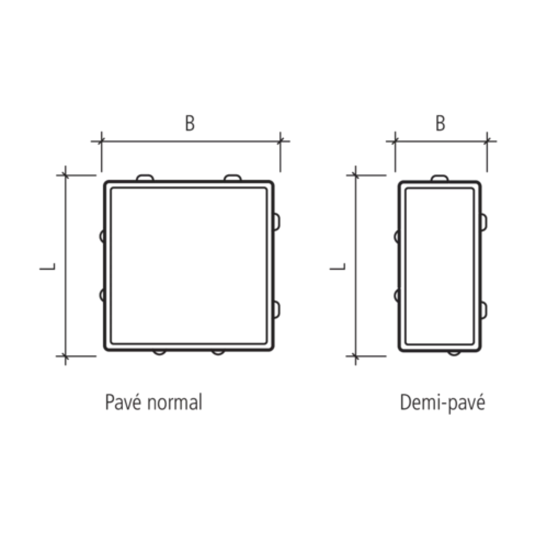 CLASSIC<sup>®</sup> DRAIN Ökosteine gefast