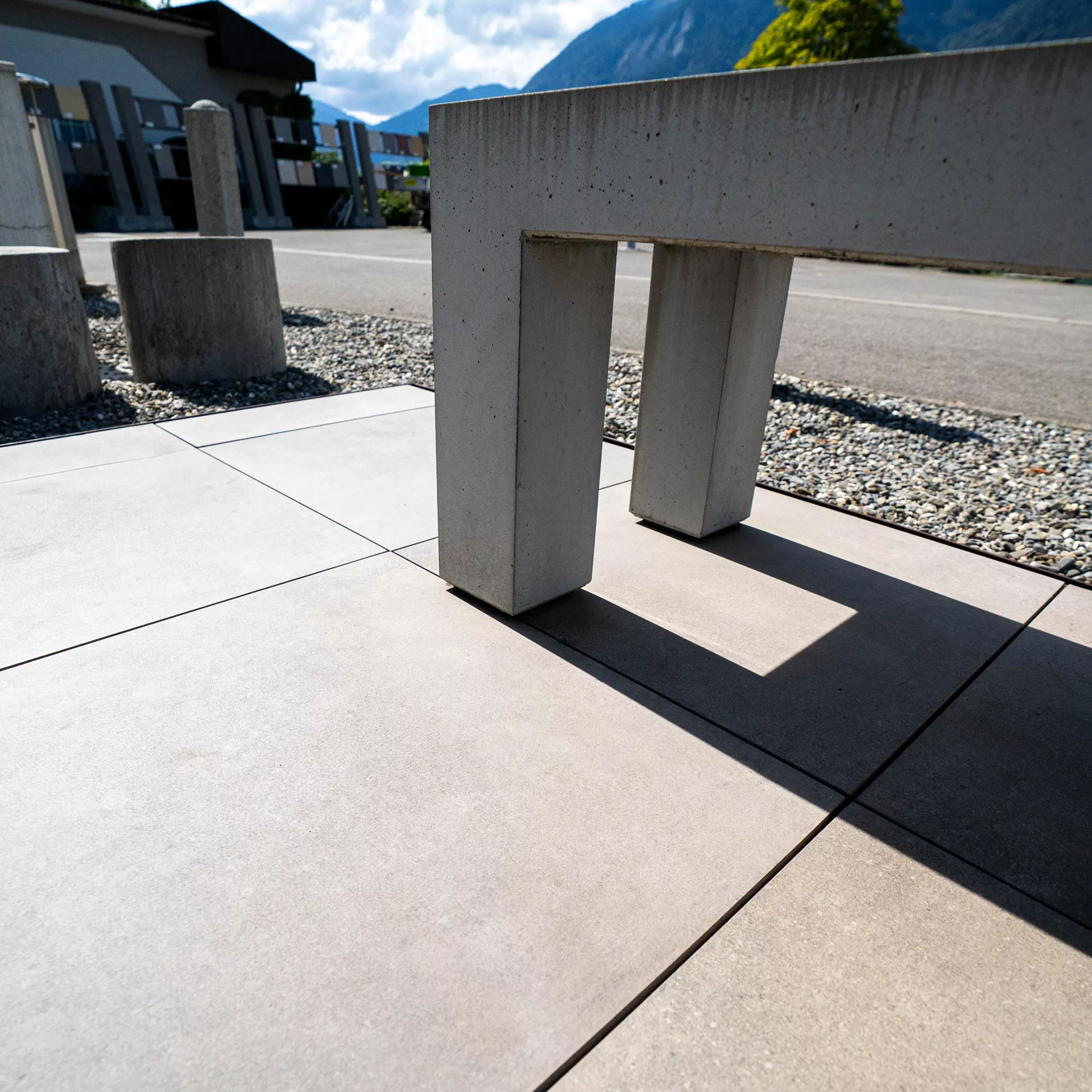 Dalles de jardin en grès cérame MOOV