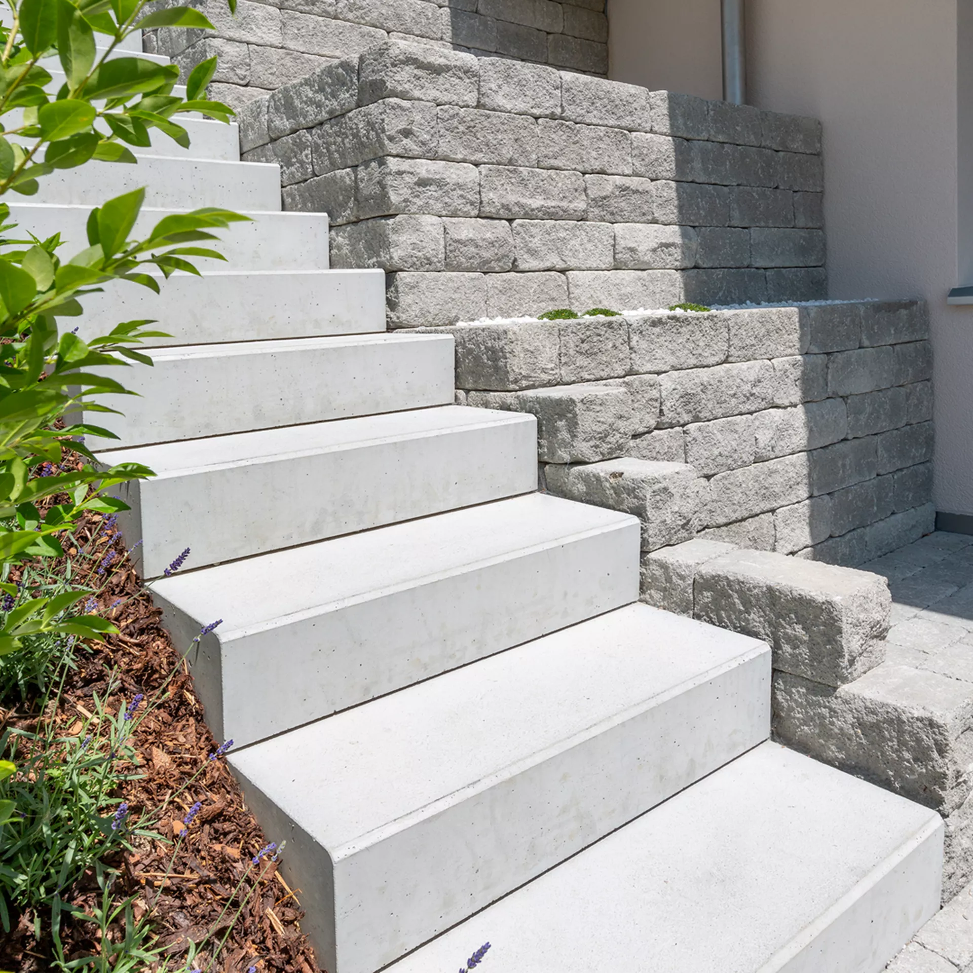 PARCO<sup>®</sup> Blockstufen gefast abgerieben