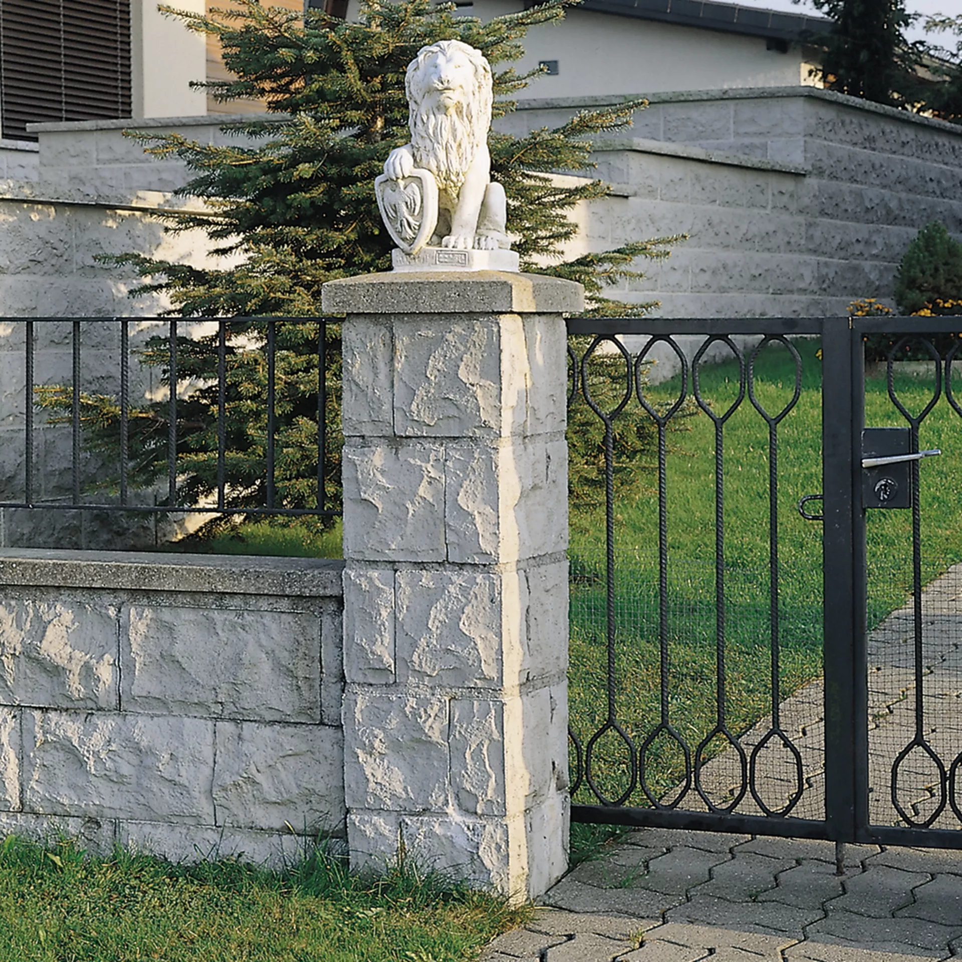 PROFILO Mauersteine 1-seitig strukturiert