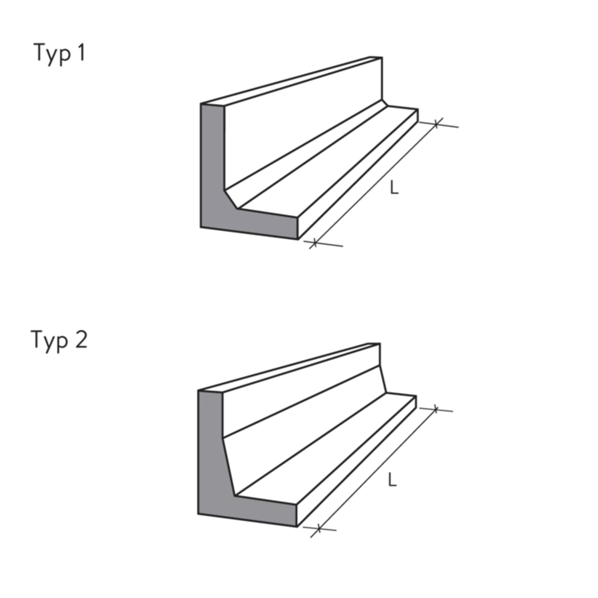 STANDARD VARIO Winkelplatten