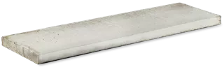 Betonbrett gegossen leicht bewehrt grau glatt vollkantig L 150 cm B 4 cm H 30 cm