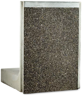 Bearbeitungszuschlag für Ausführung gewaschen mit Rundkorn 0-16 mm bis zu einer Sichtfläche von 1.5 m2 bei GRANDE Winkelplatten