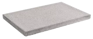 STRUKTURA Gehwegplatte mit Travertinstruktur naturgrau strukturiert gestrahlt gefast L 60 cm B 40 cm H 4 cm