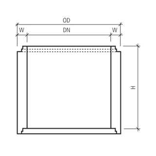 CENTUB® Schachtringe bewehrt rund