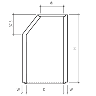 RIKO® Schachtring mit Konus