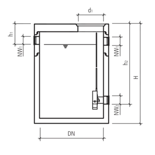 friwa<sup>®</sup>-rec Abflussregler-Wirbeldrossel für Regenw