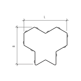SIX SILENTA Ökosteine vollkantig