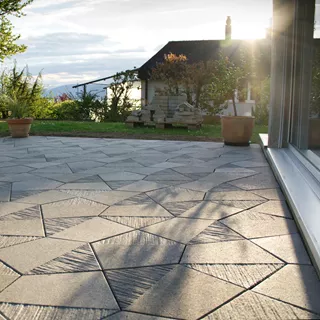 5-Eck Pflasterplatte