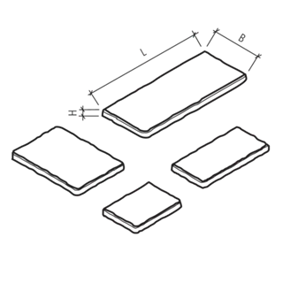 ARDESIA Gehwegplatten
