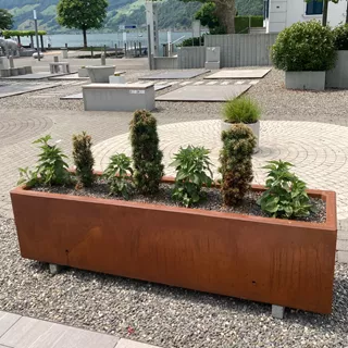 FERRO CONCRETE<sup>®</sup> Pflanzentröge rechteckig glatt