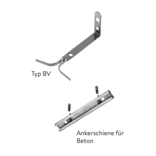 Anschlussanker / Vormauerungsanker