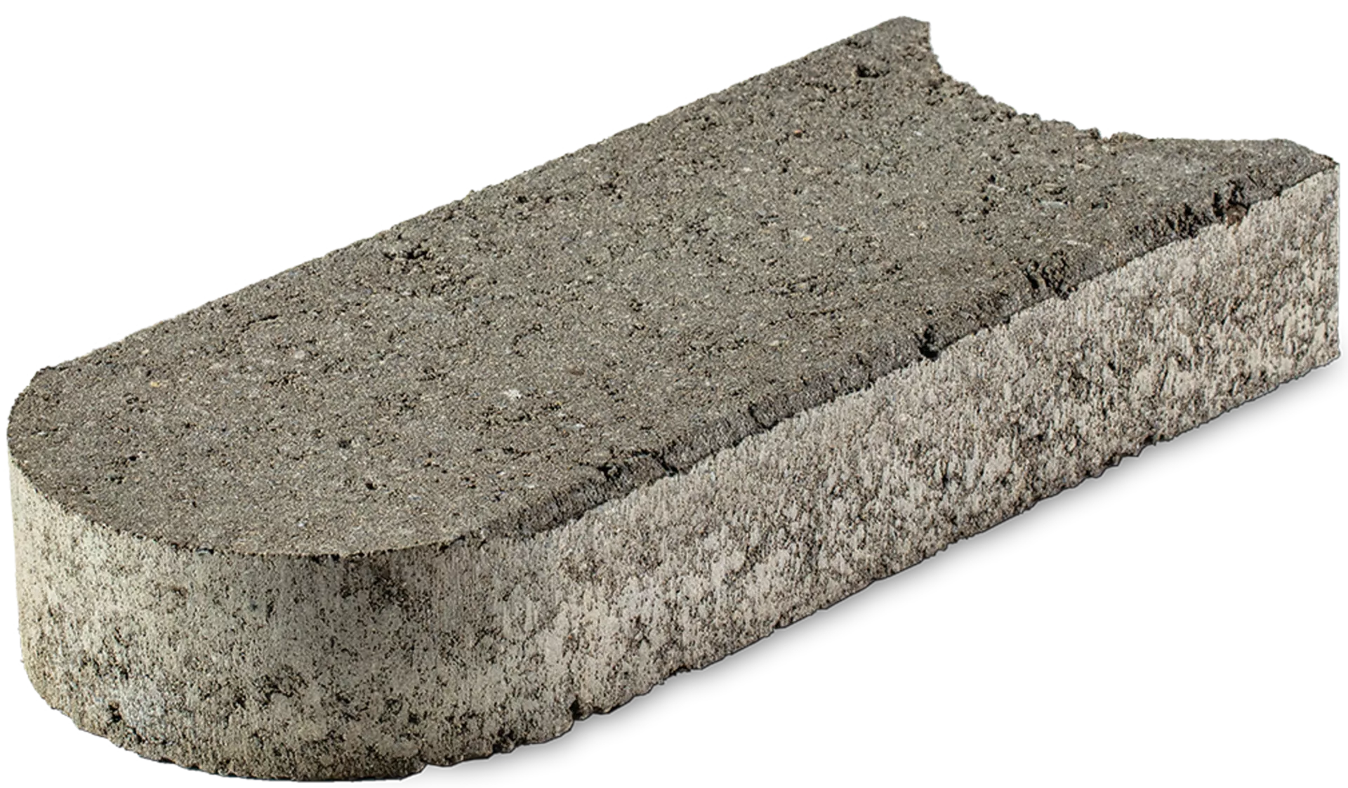 Rasenkantenstein Normalstein grau glatt L 33.3 cm B 16 cm H 5 cm