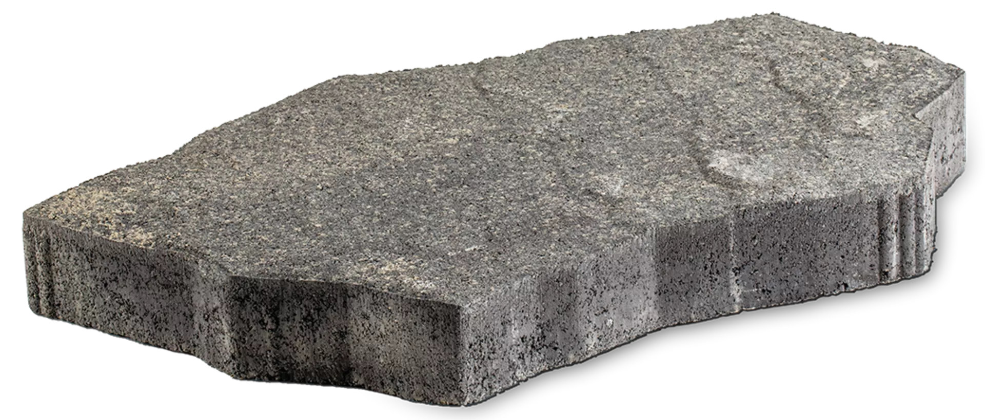 HACIENDA CAMINOS polygonales Plattensystem terra-grau strukturiert gefast H 5.5 cm