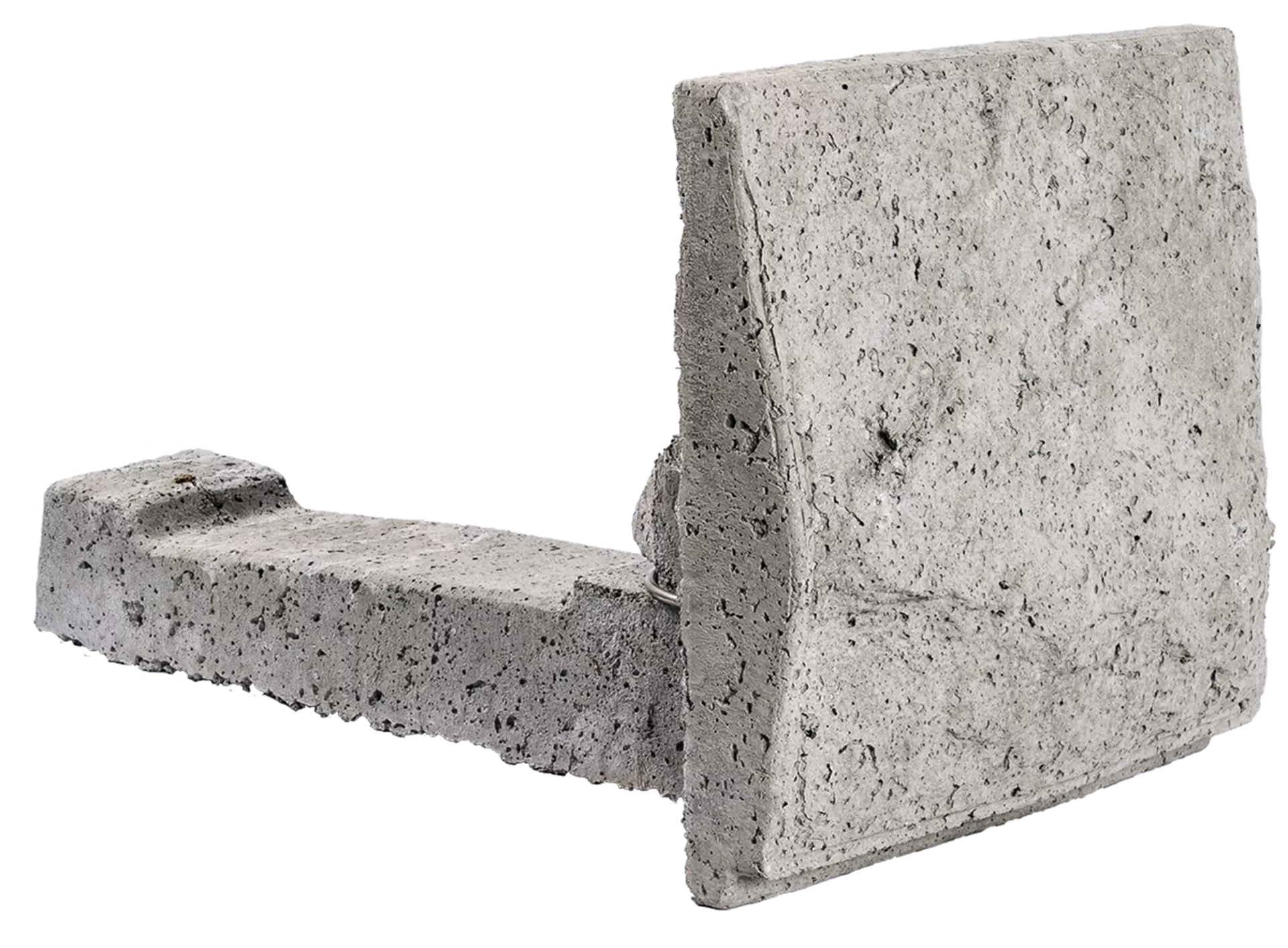 LOCK+LOAD Hangsicherungssystem Normalanker grau glatt L 65.4 cm B 13.5 cm H 20 cm