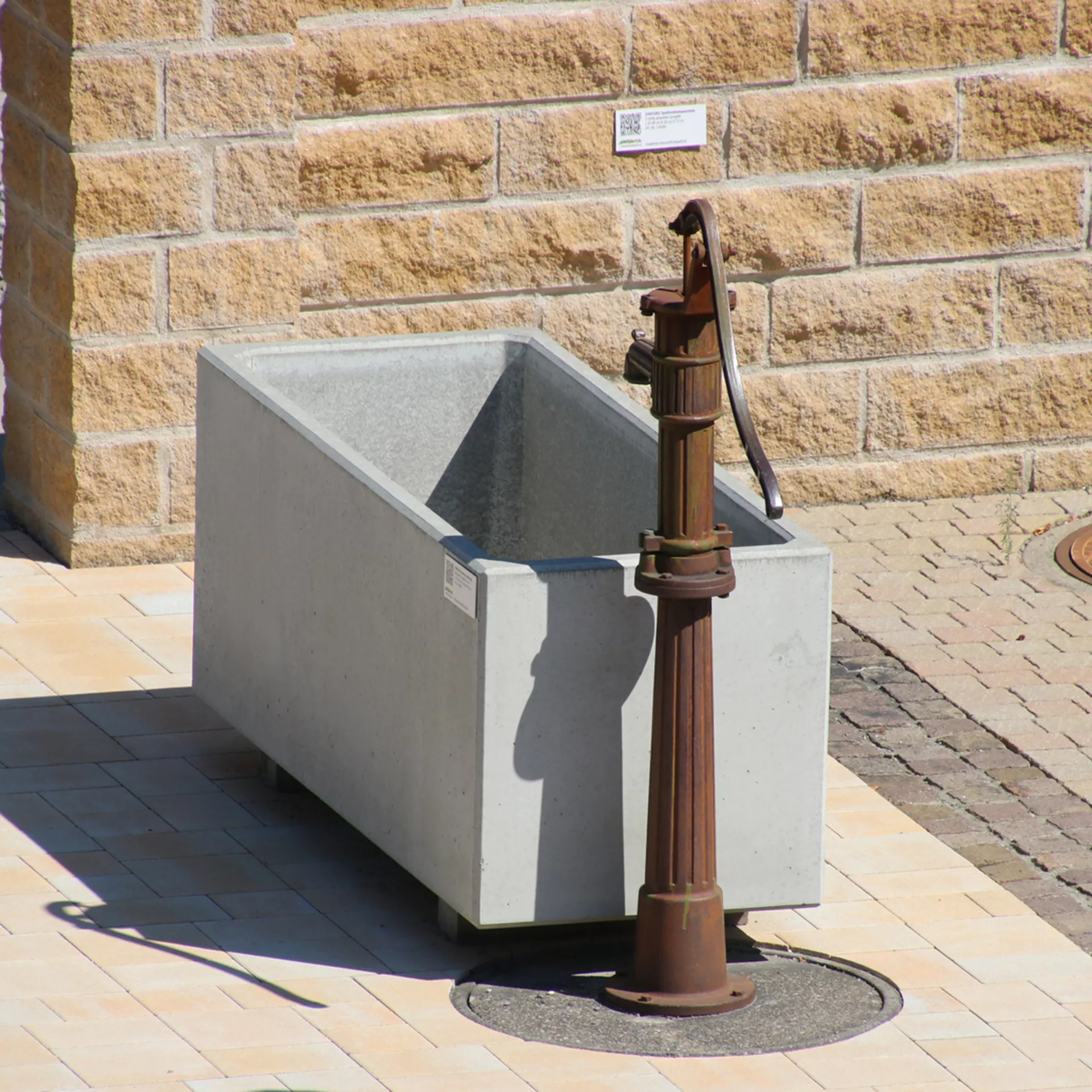 PARCO<sup>®</sup> Brunnentröge rechteckig glatt