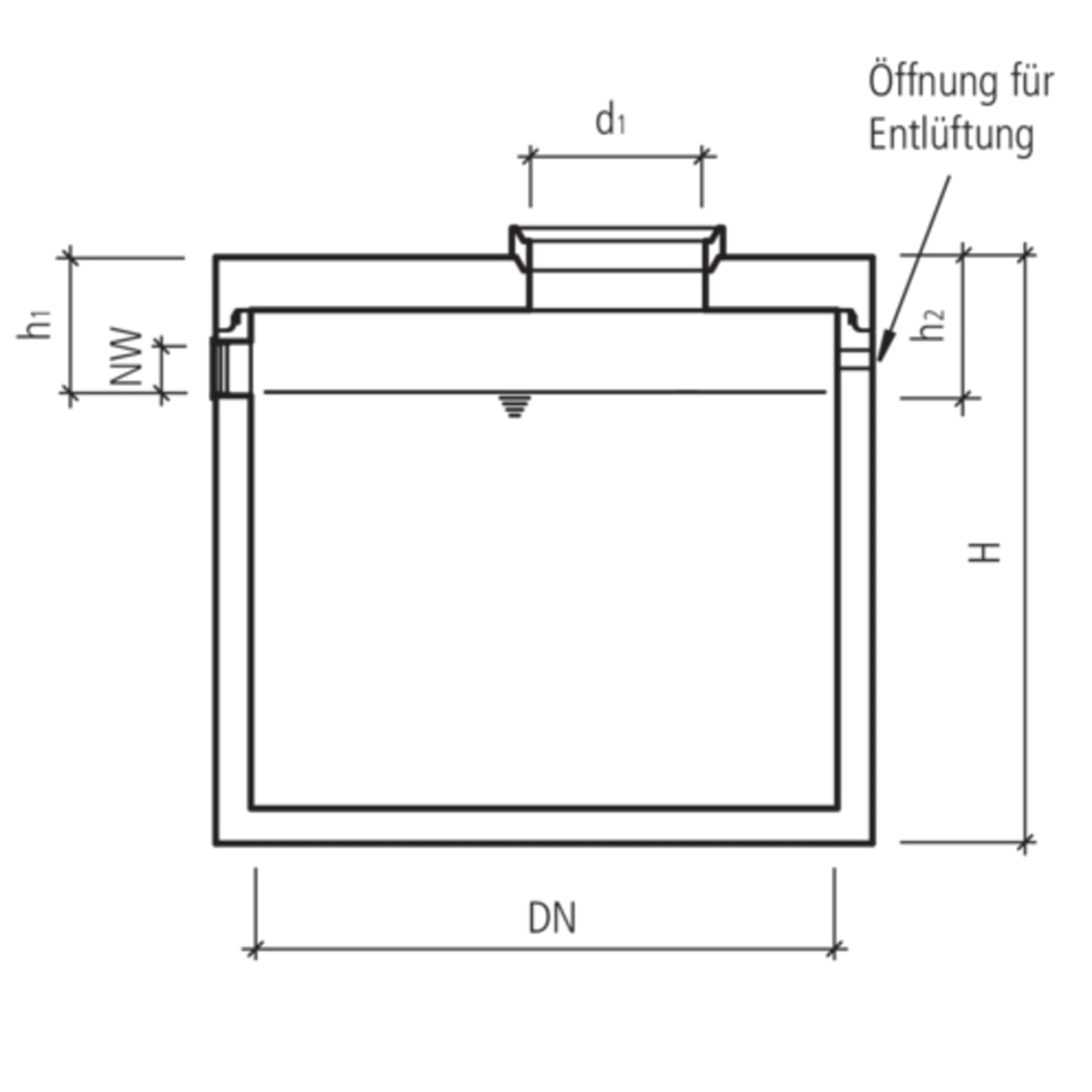 Cuve de rétention CRT friwa<sup>®</sup>-sep type 1