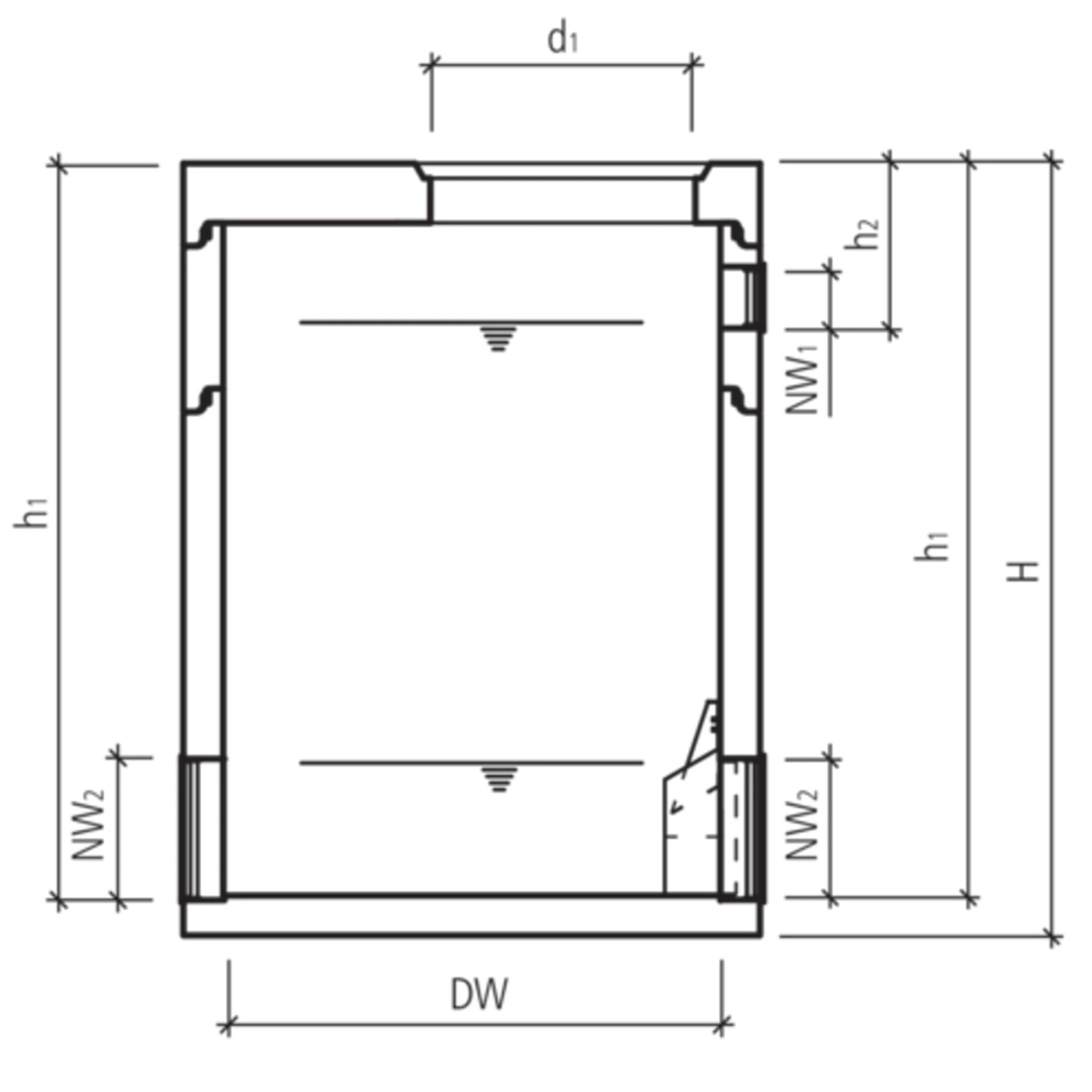 friwa<sup>®</sup>-rec Abflussregler-Wirbeldrossel für Mischw